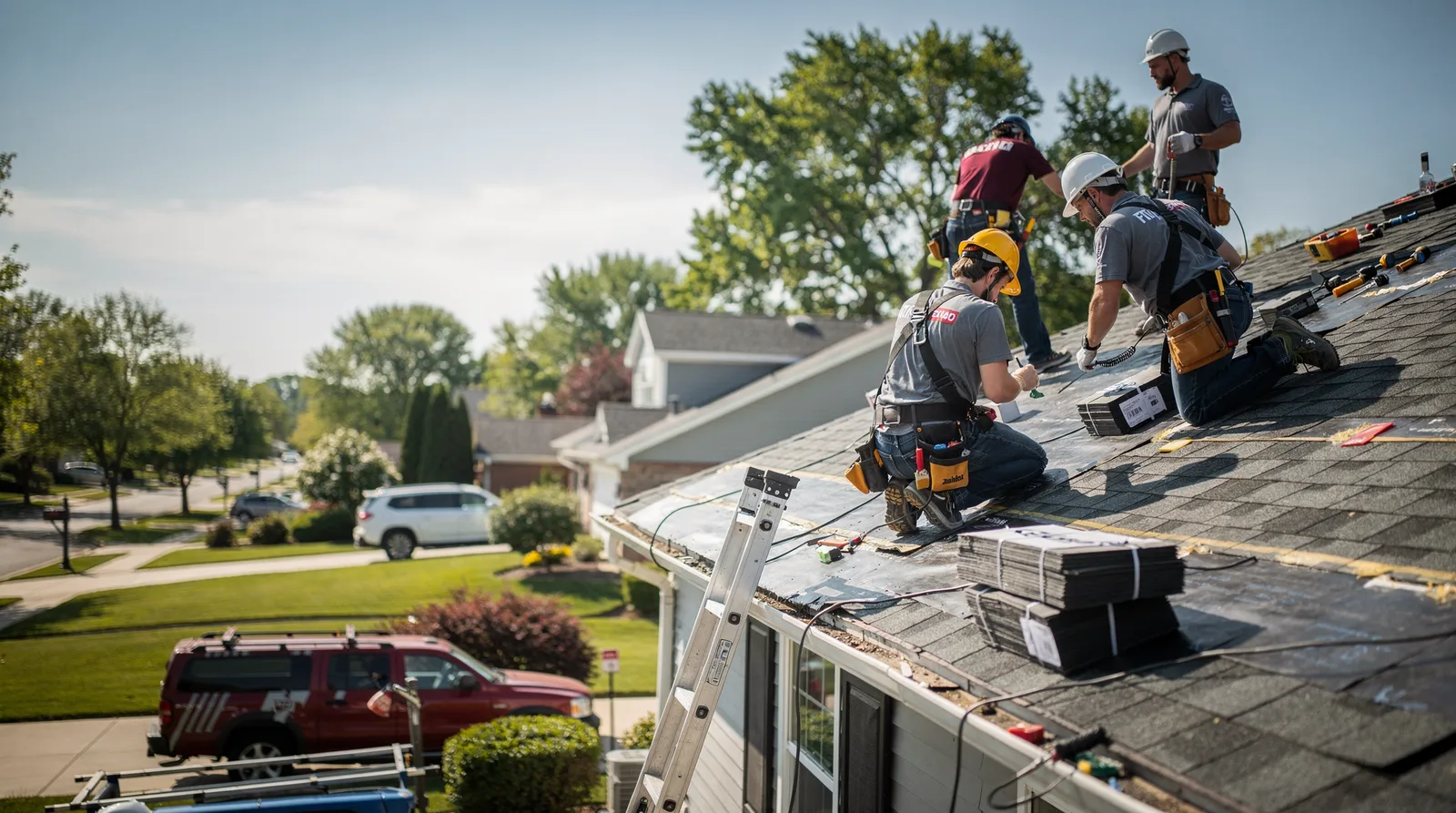 Roof Repair in Caddo, TX around you